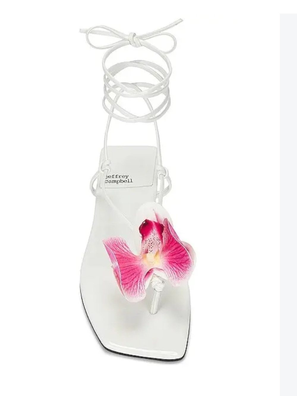 Jeffrey Campbell Jeffrey Campbell Mauna-Loa Sandal in White NWT